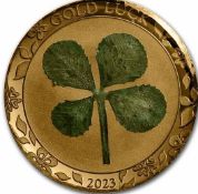 2023 1 Gram Gold Four Leaf Clover