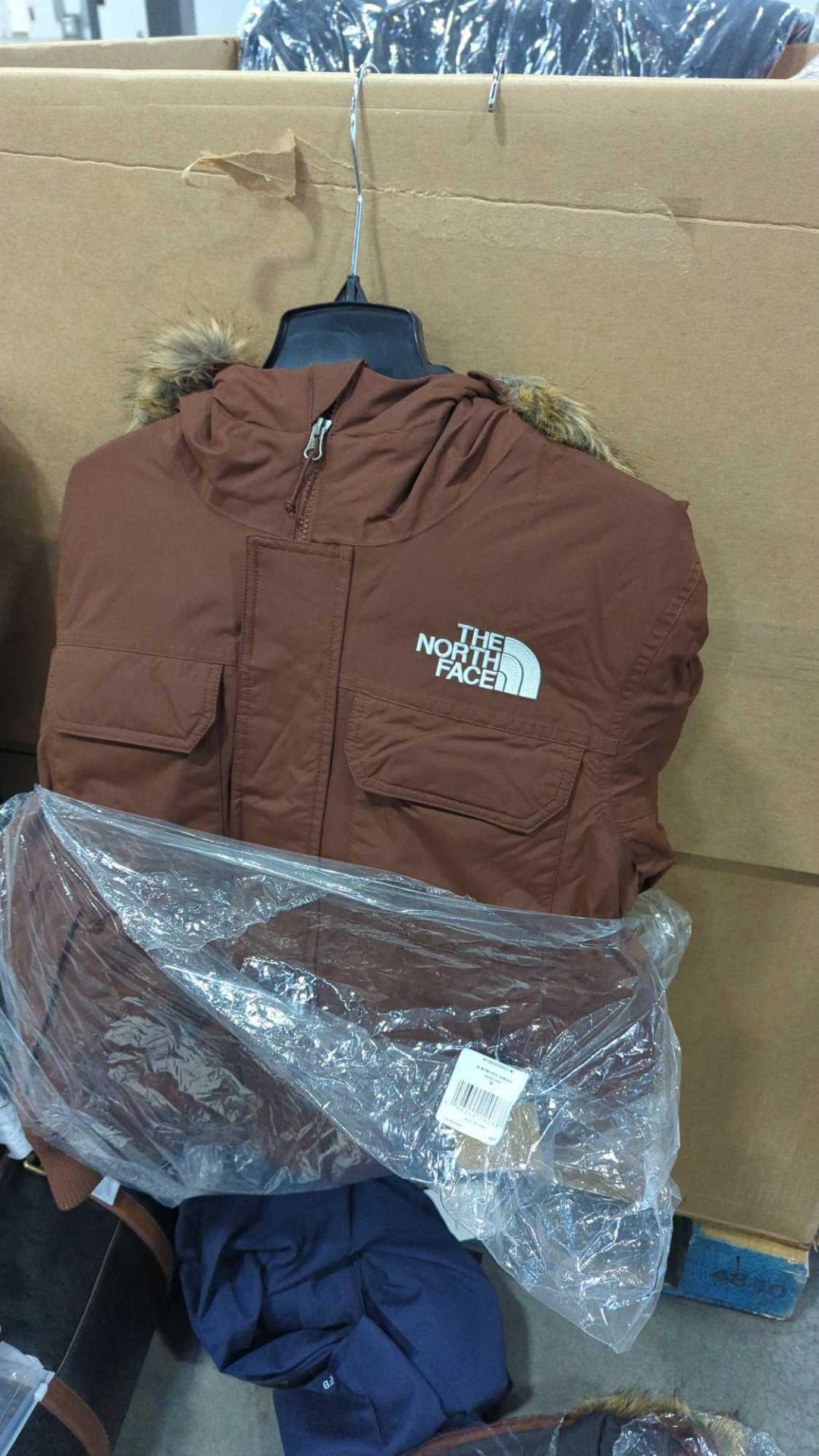 (1) GL- Clothing- The North Face Jackets, Multiple Nautica Overcoats, Multiple Lineage Suits, Wilfre - Image 17 of 64