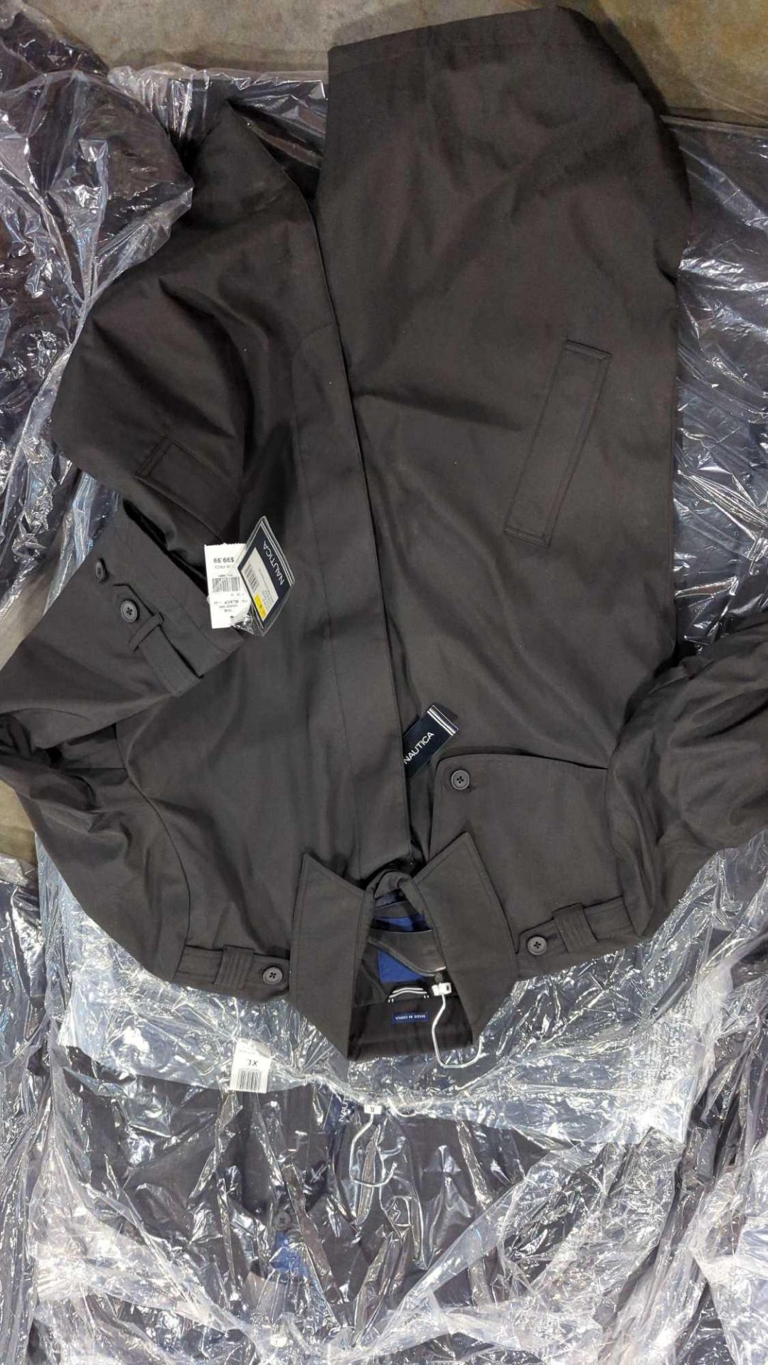 (1) GL- Clothing- The North Face Jackets, Multiple Nautica Overcoats, Multiple Lineage Suits, Wilfre - Image 59 of 64