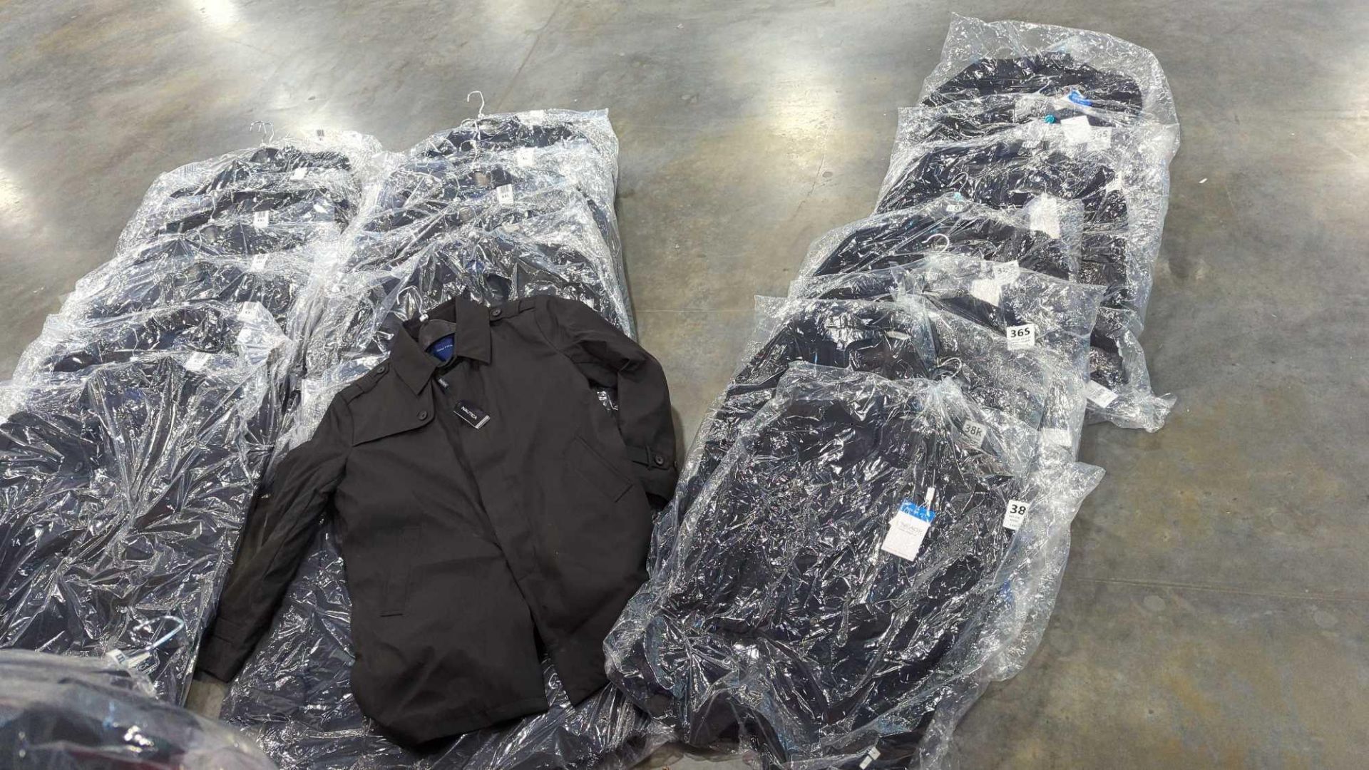 (1) GL- Clothing- The North Face Jackets, Multiple Nautica Overcoats, Multiple Lineage Suits, Wilfre - Image 3 of 64