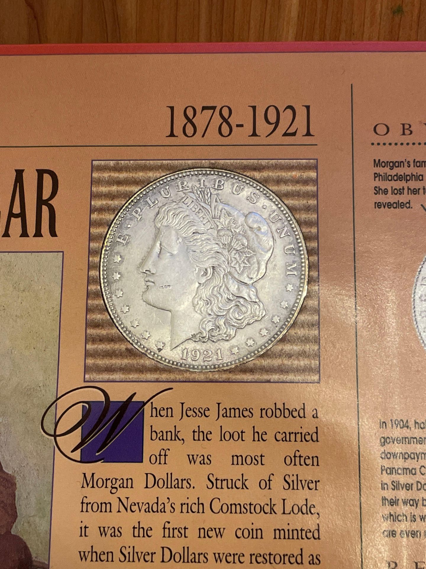 1921 Silver Morgan Dollar - Image 3 of 4