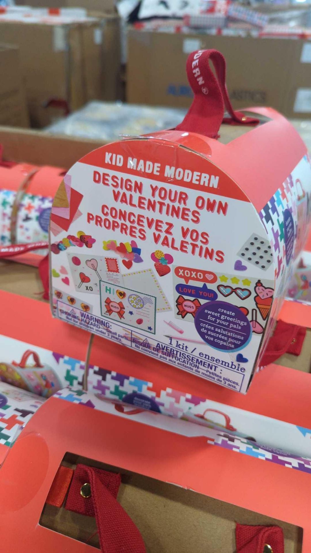 GL kid made modern design your own Valentine's approximately 189 pieces - Image 2 of 5