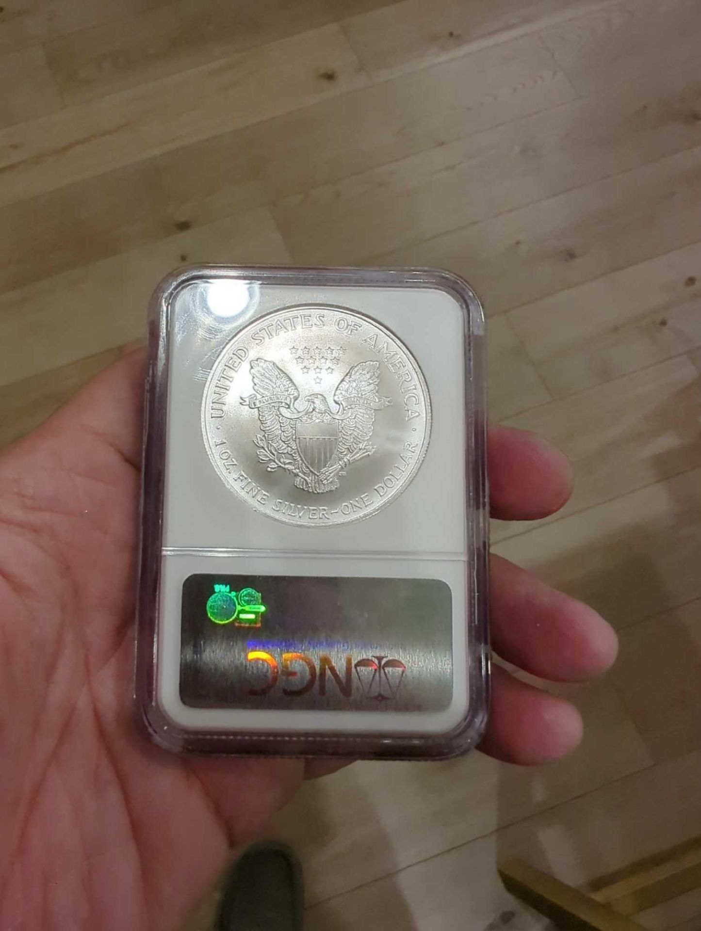 2006 Graded Silver Eagle - Image 2 of 2