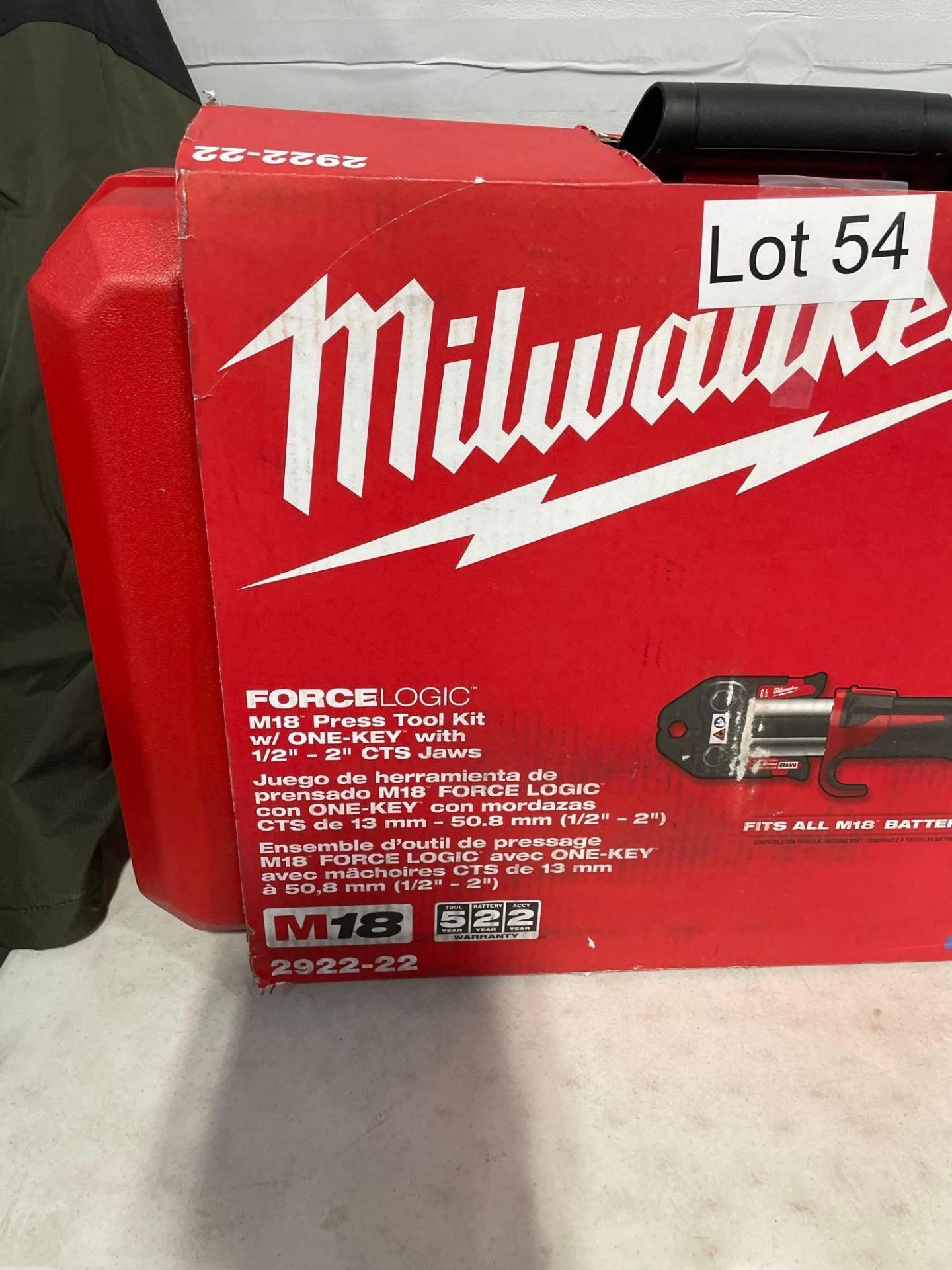 Milwaukee Force Logic M18 2922-22 - Image 2 of 5