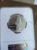 2016 5 oz Silver 25c Theodore Roosevelt Early Release MS69 DPL