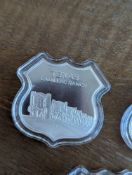 3 Route 66 Silver Coins