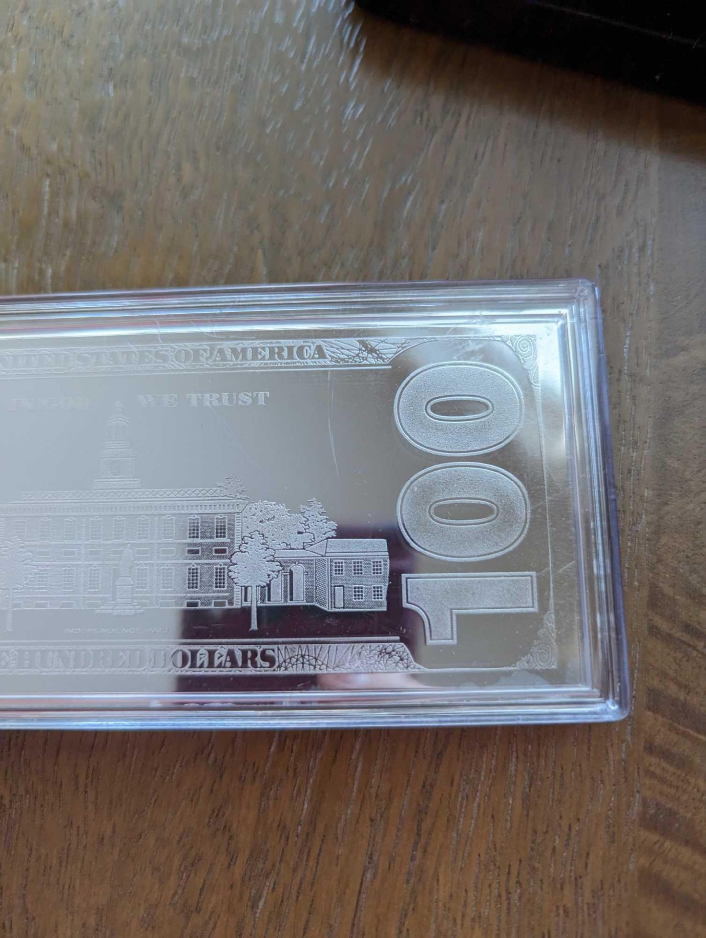 4 oz Silver hundred dollar bill - Image 5 of 8