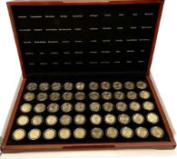 24 Karat Gold Quarter Set