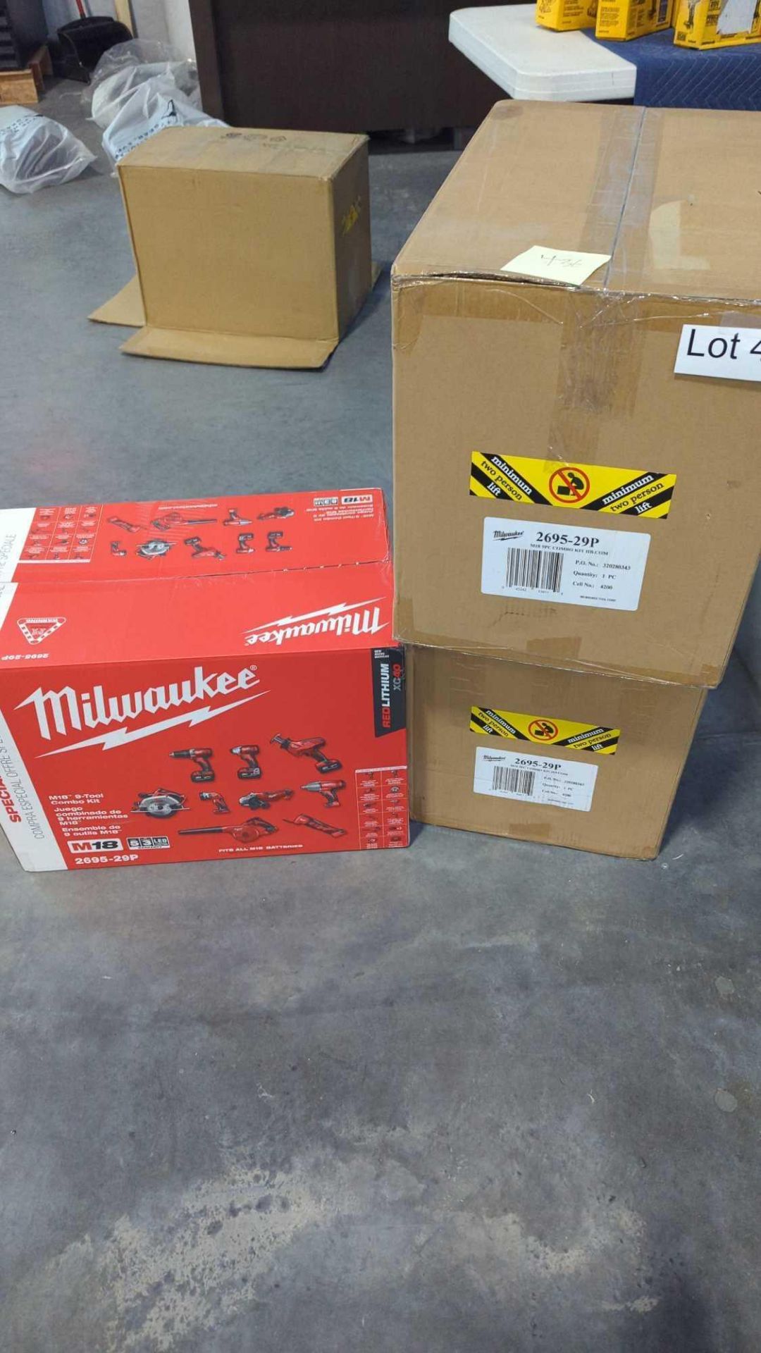 (3) Milwaukee M18 9-Tool Combo Kits - Image 16 of 20