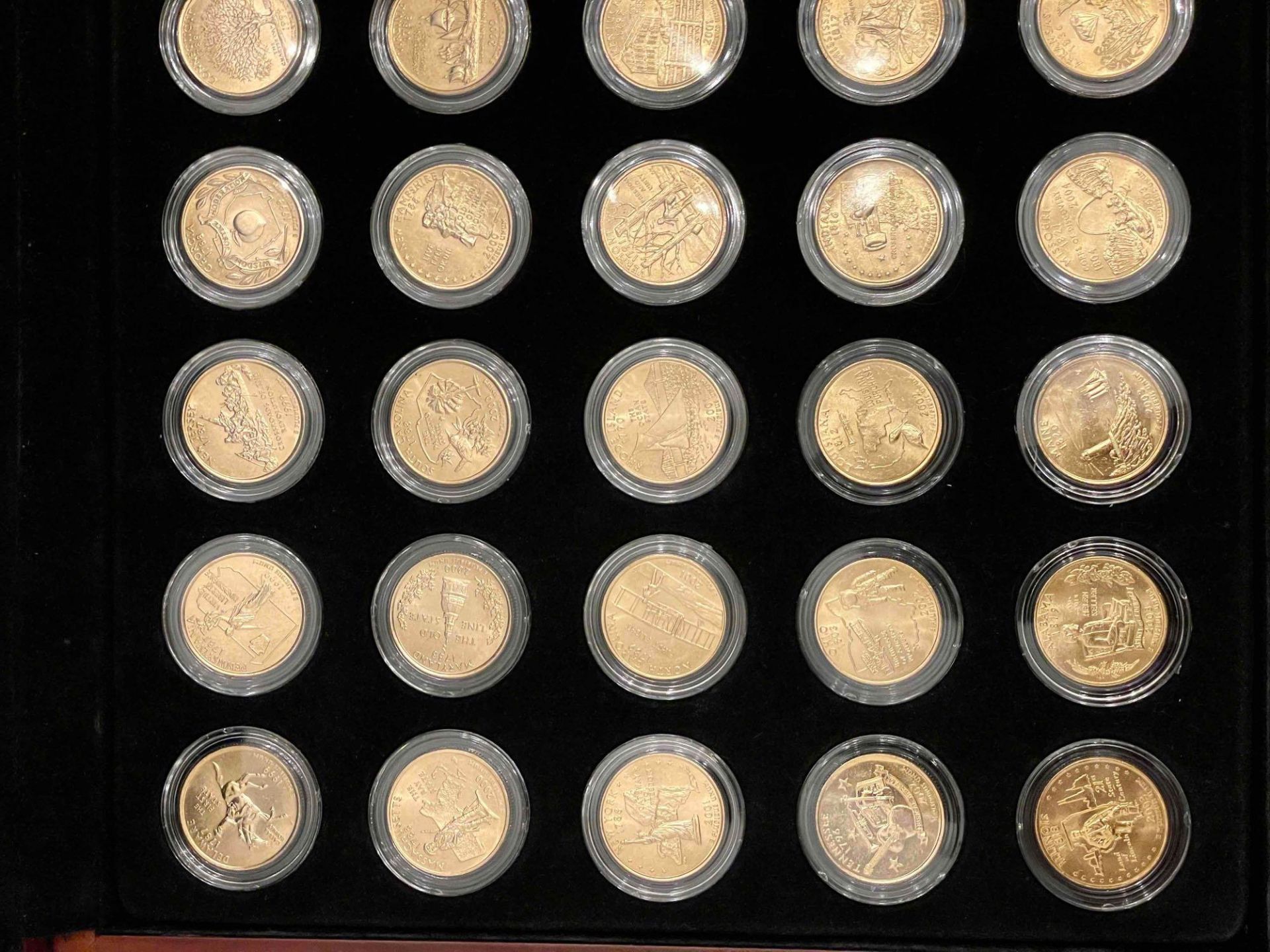 24 Karat Gold Quarter Set - Image 7 of 8