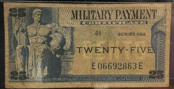 Miltary Payment and First coin