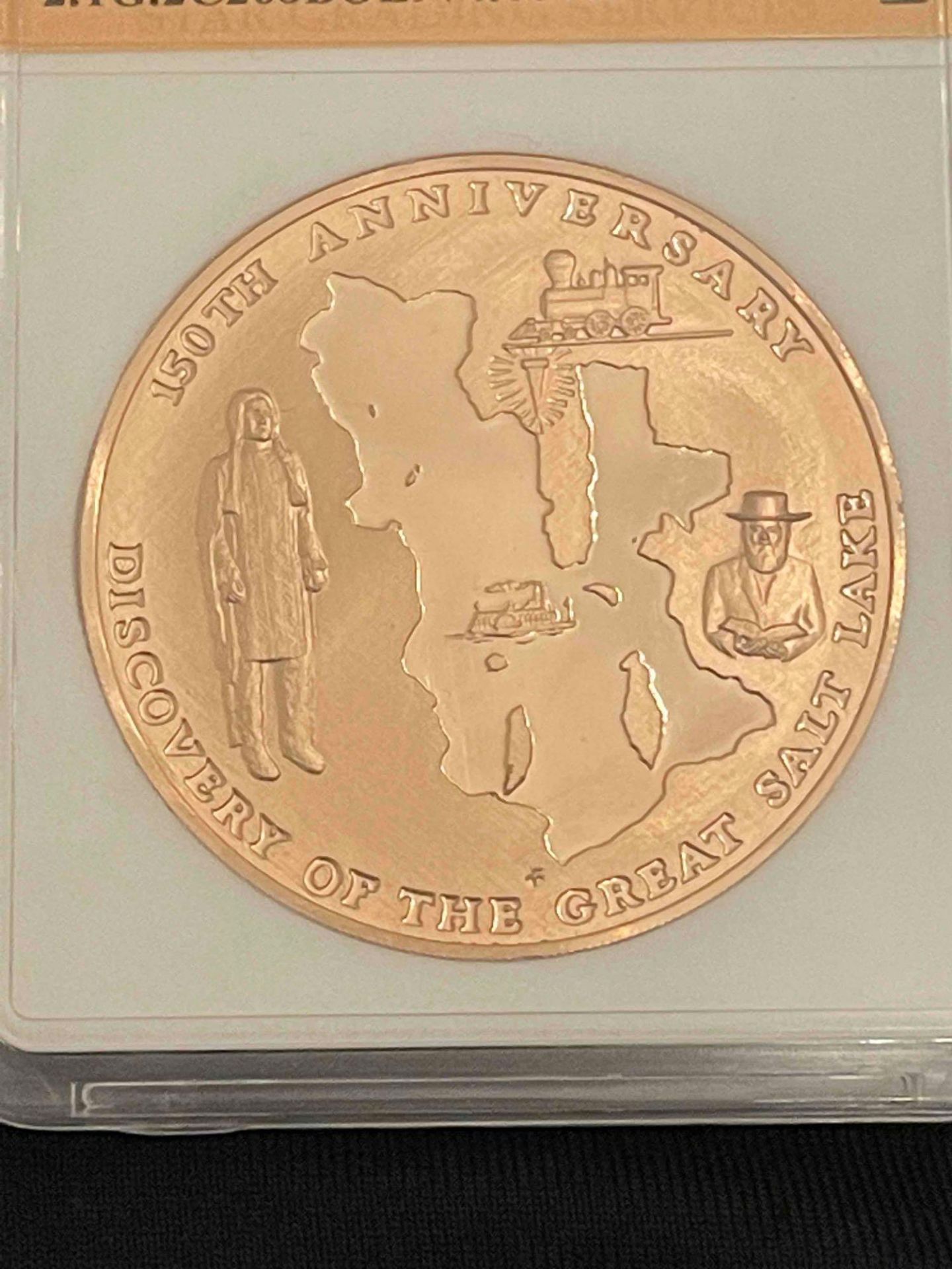 1974 Discovery of Great Salt Lake Coin - Image 2 of 3