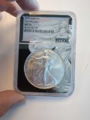 2022 first allocation ms70 silver eagle