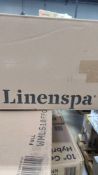 linenspa 10" gel memory foam mattress