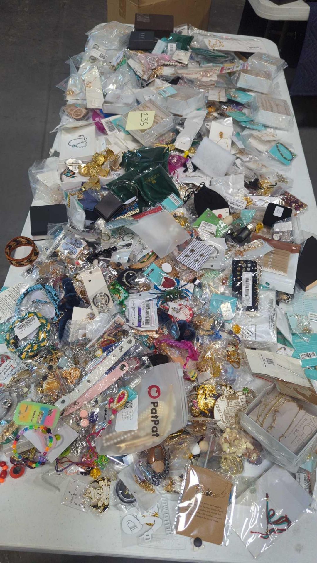 table lot of jewelry costume jewelries bracelets accessories and more oh