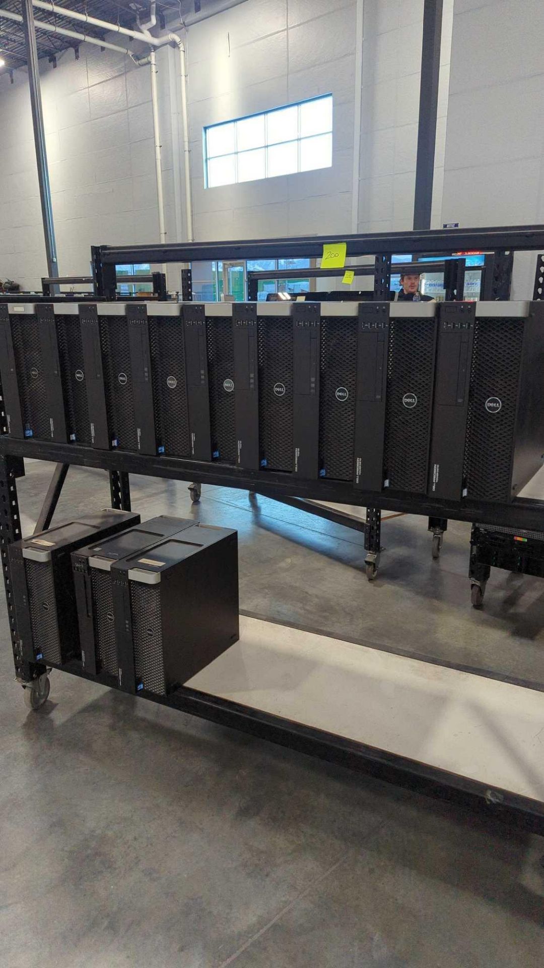 Rolling Rack of Dell Desktop Towers - Image 16 of 16