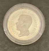 British Colony. Edward VIII silver Proof Fantasy Crown 1936-Dated