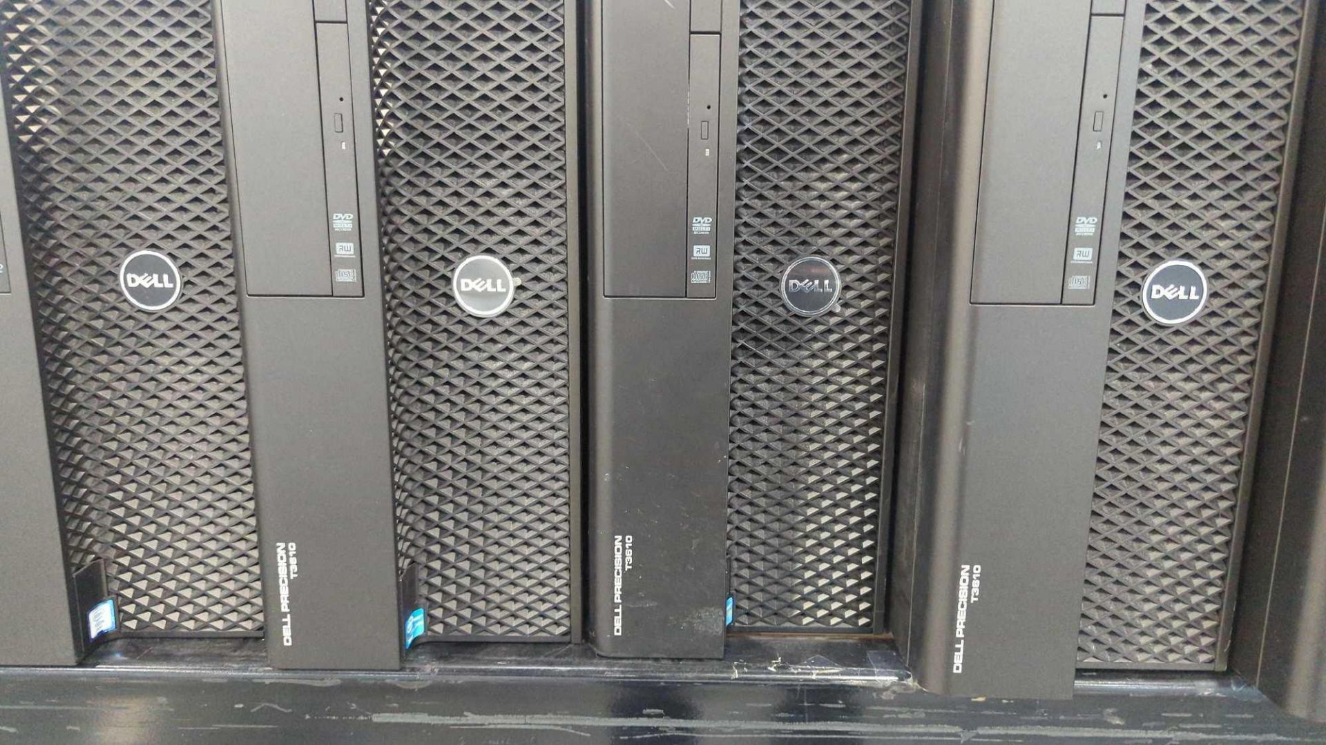 Rolling Rack of Dell Desktop Towers - Image 2 of 16