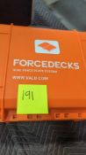 Forced deck dual force plate system