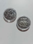 2 viking 1 oz silver coins