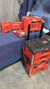 Milwaukee Tools: Two Packouts, D-Handle Jigsaw, Grinder, 2 2-Tool Combo Kit, bits & drivers