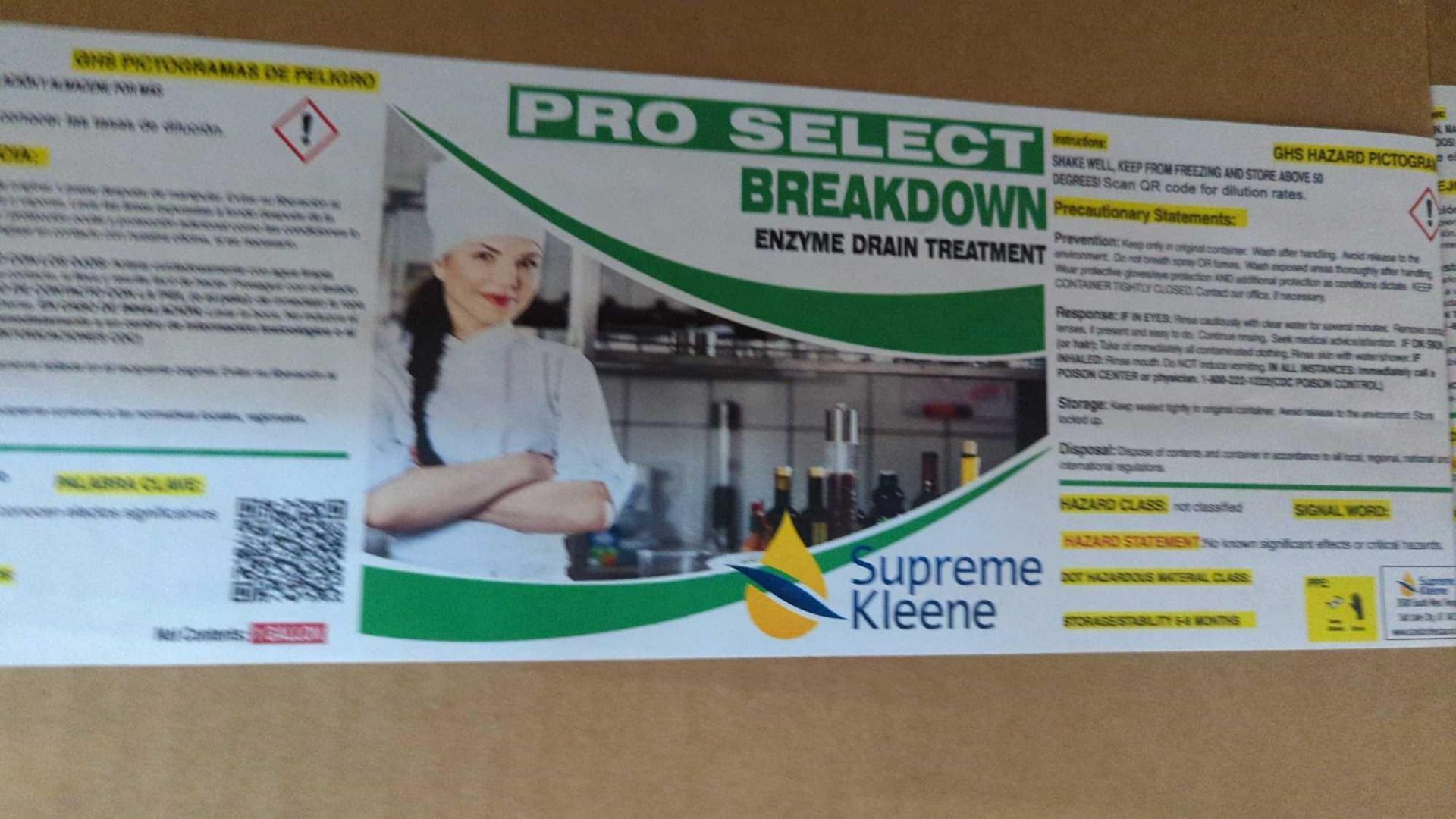Pallet- Pro Select Breakdown Enzyme Drain Treatment