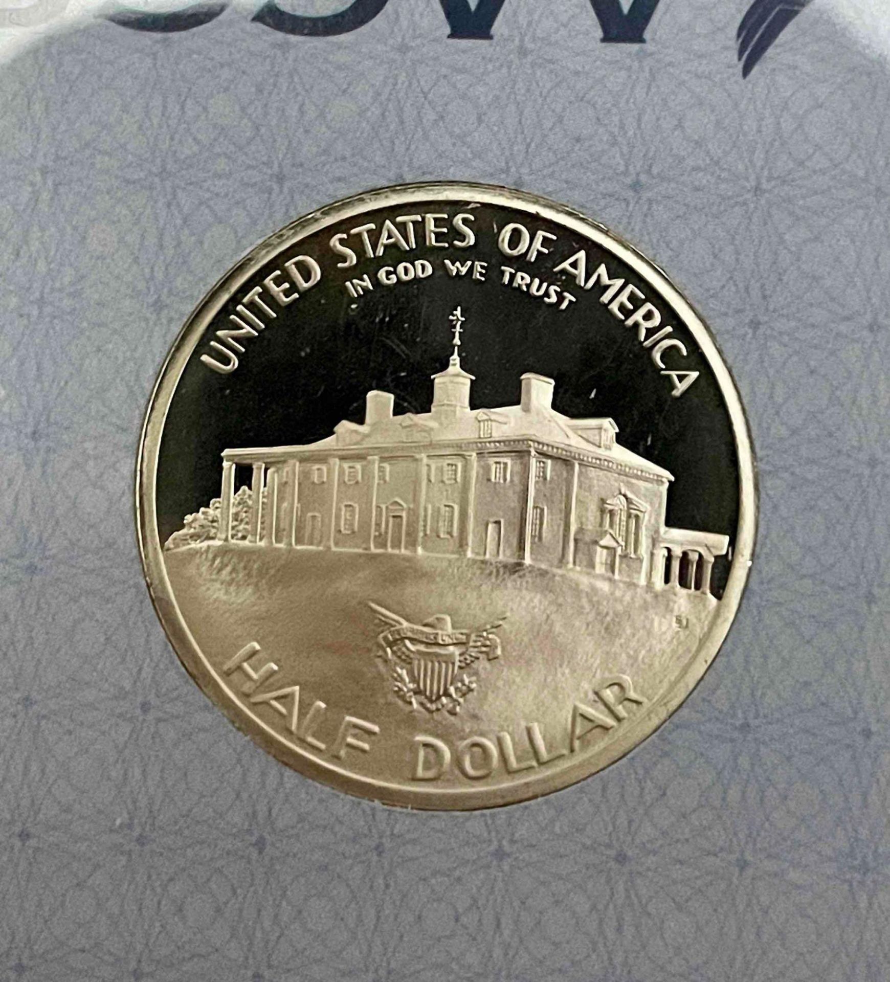 1982-S Washington Modern Commemorative Silver Half Dollar 50C PR67 - Image 3 of 3
