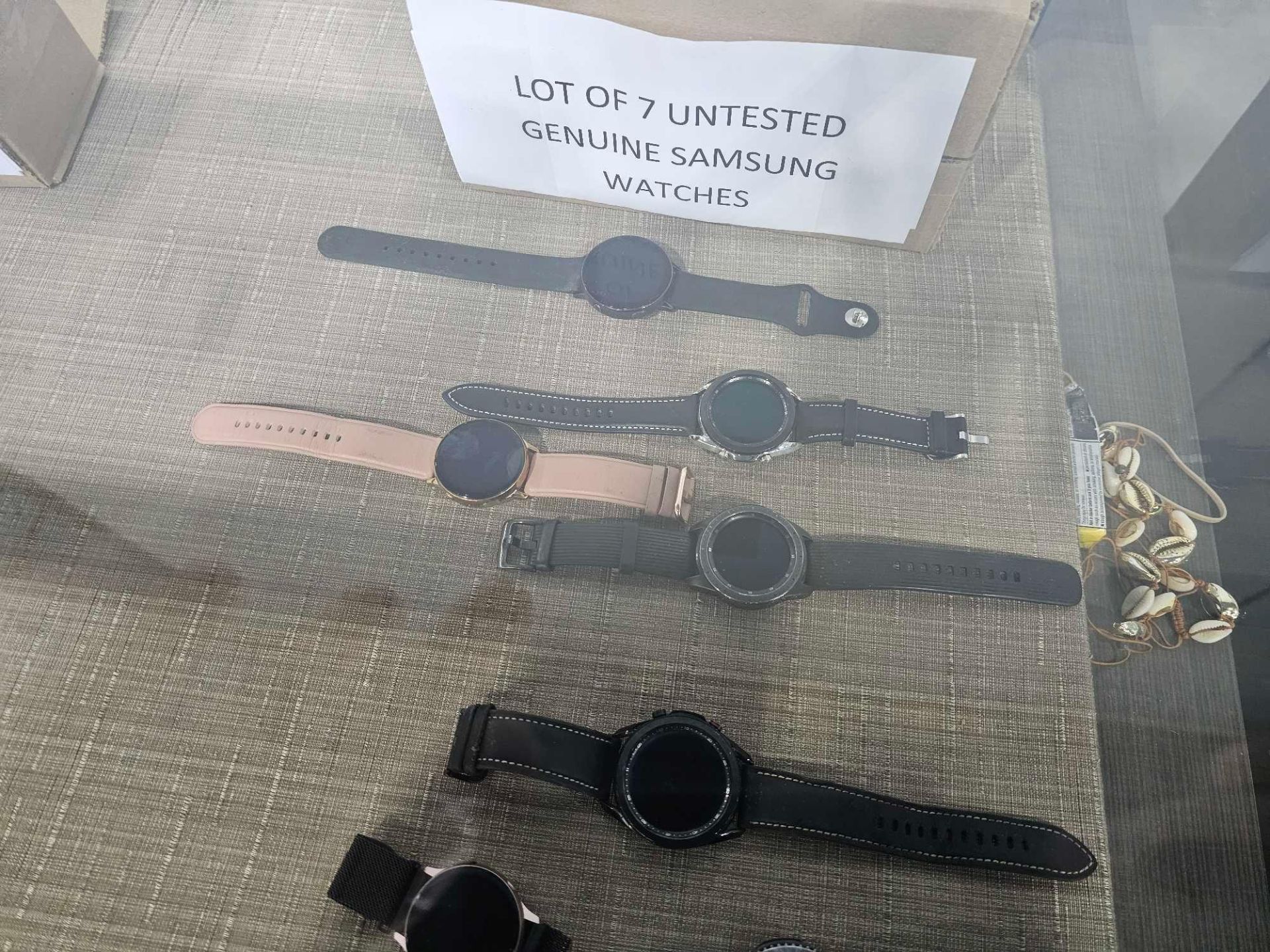 7 Samsung watches, not tested - Image 3 of 3