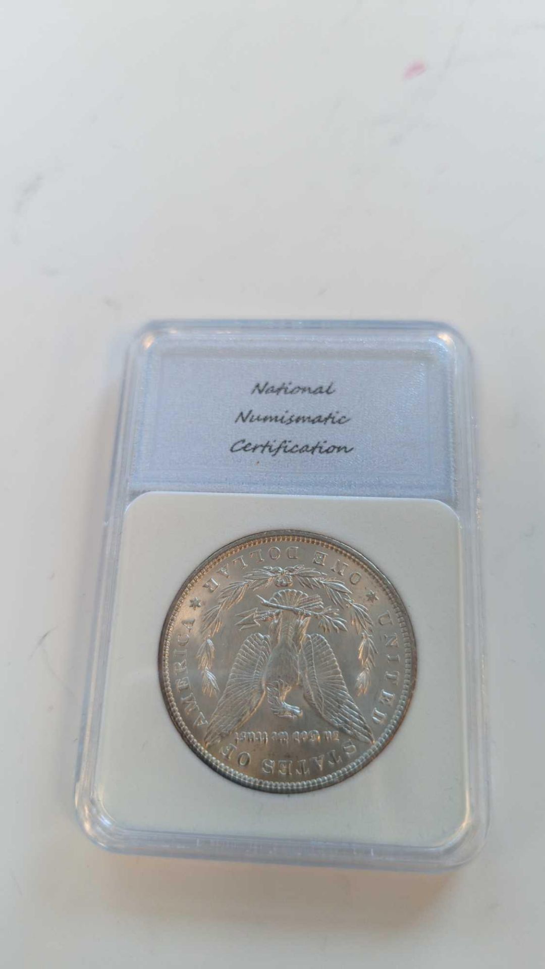1900 Morgan Silver Dollar with Toning - Image 2 of 2