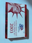 2003 United States Silver Proof Set, 90% Silver,