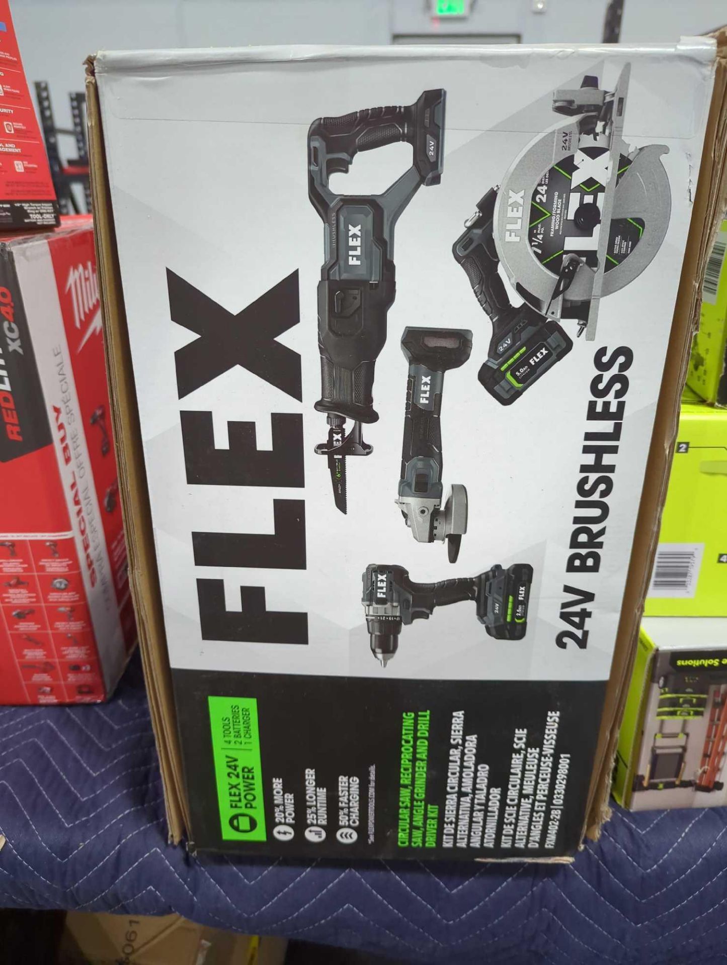 Flex tool kit, skil saw, ryobi - Image 2 of 5