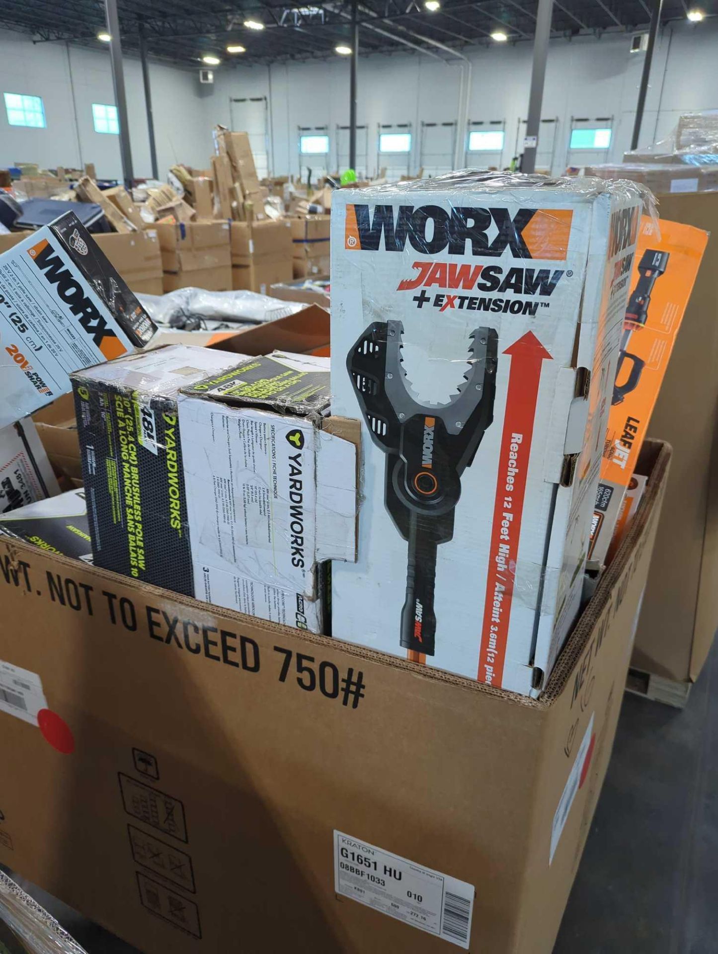 GL- Worx trimmers, cutters, blowers and more (used, customer returns) - Image 5 of 12