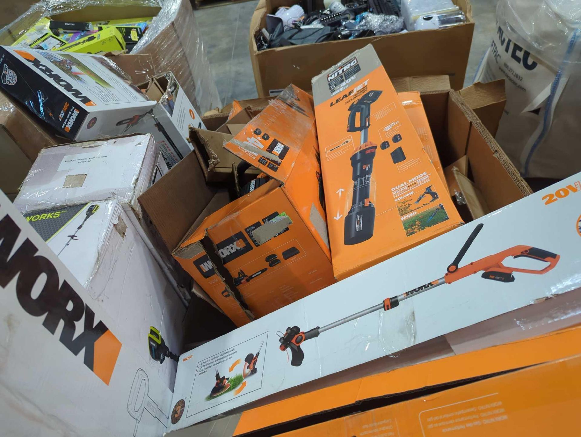 GL- Worx trimmers, cutters, blowers and more (used, customer returns) - Image 12 of 12