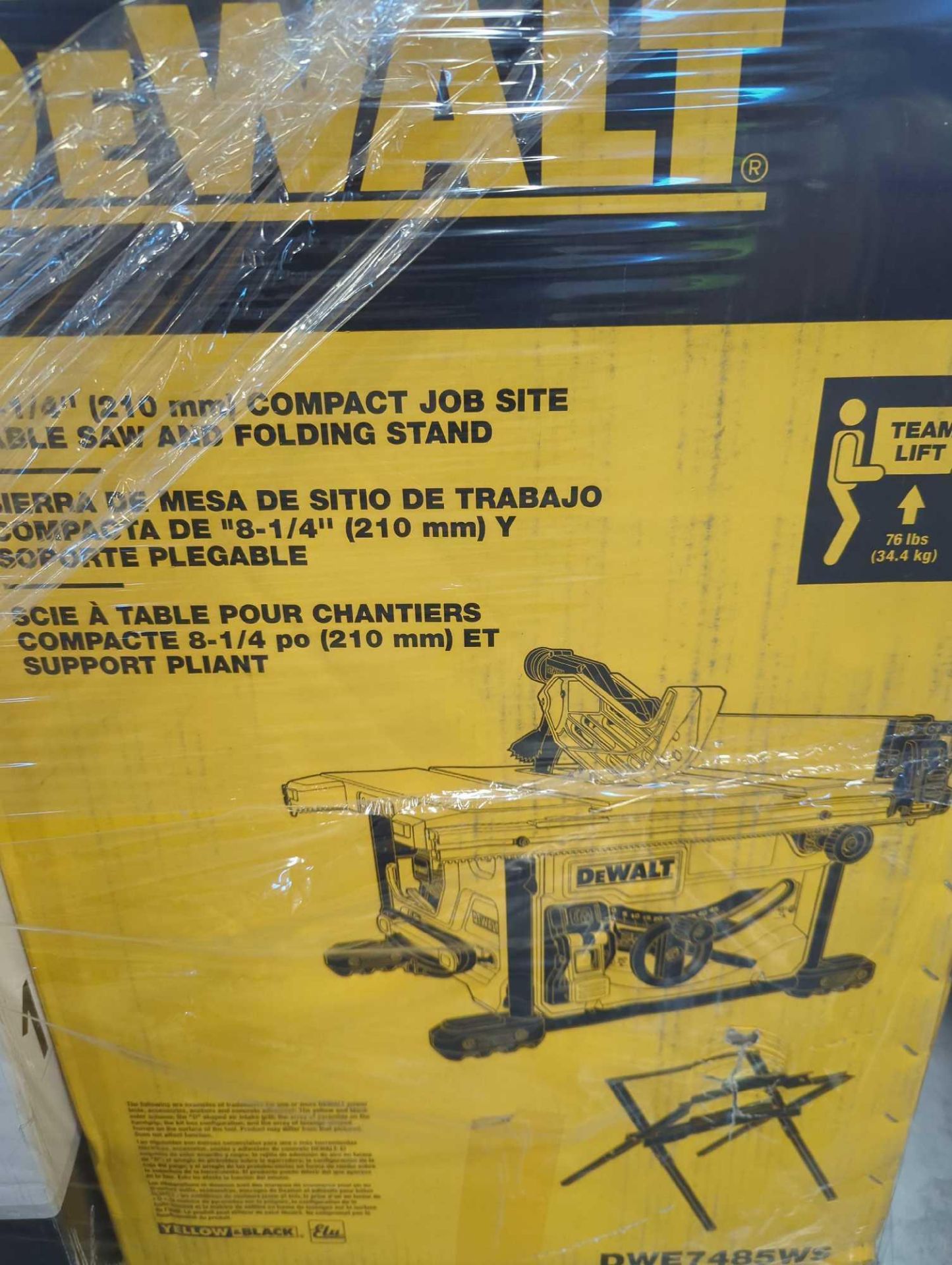 Dewalt table saw, and more