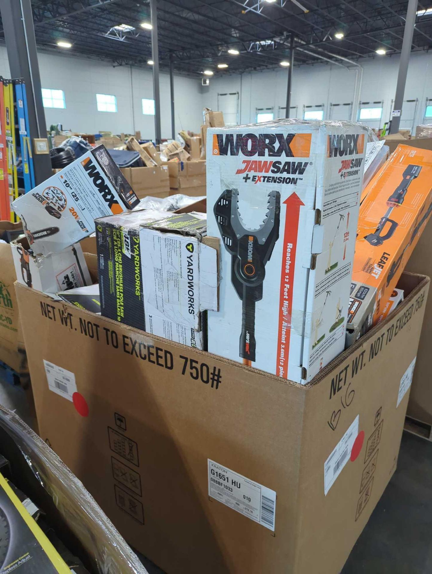 GL- Worx trimmers, cutters, blowers and more (used, customer returns) - Image 2 of 12