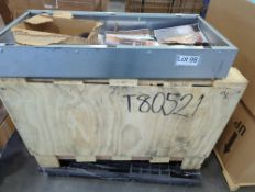 Trane COL 13525 Flat Fin Indoor Coil in crate and Eaton electrical panel + breakers/electrical