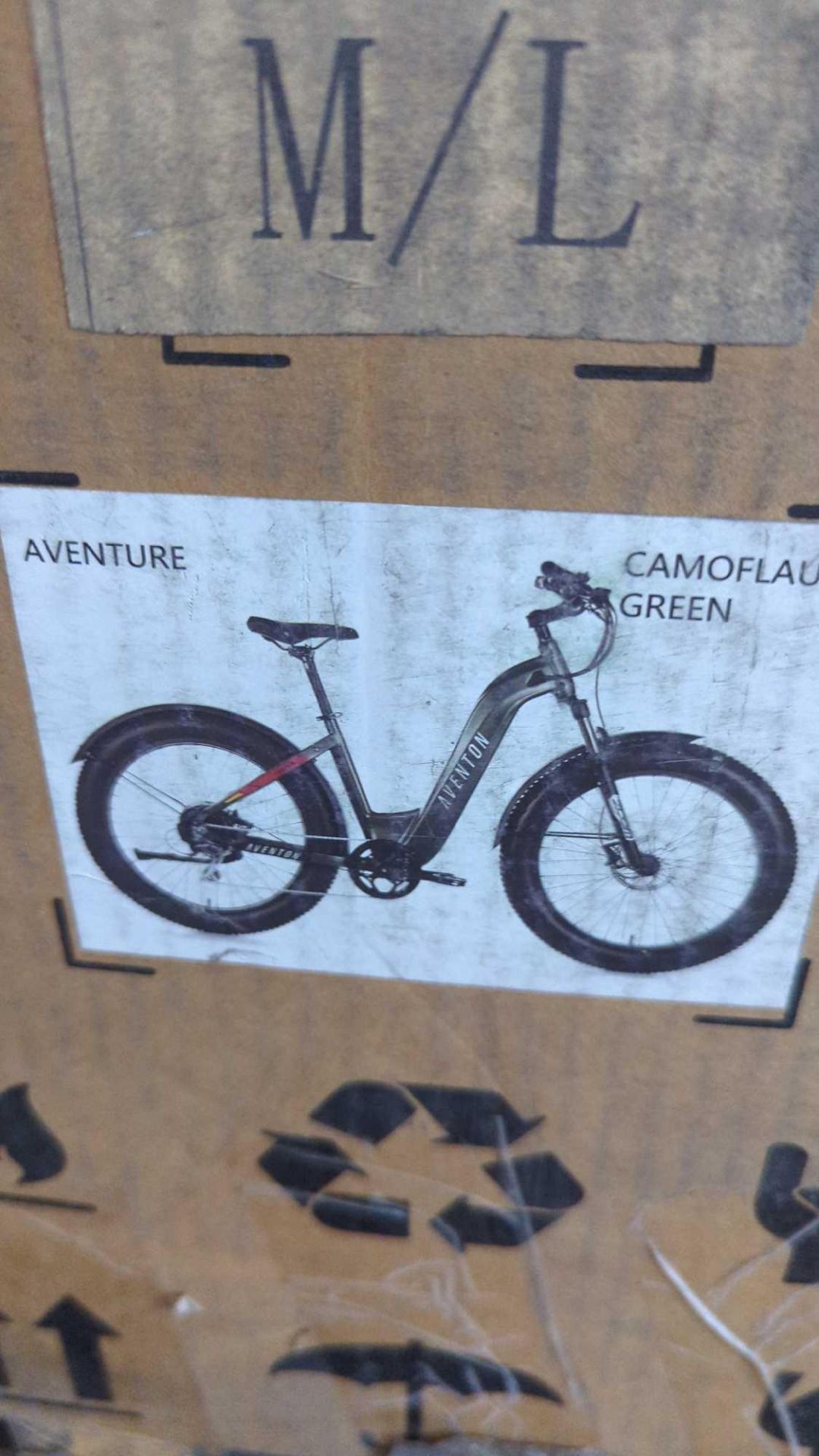Aventon Aventure M/L Camo Green E-bike