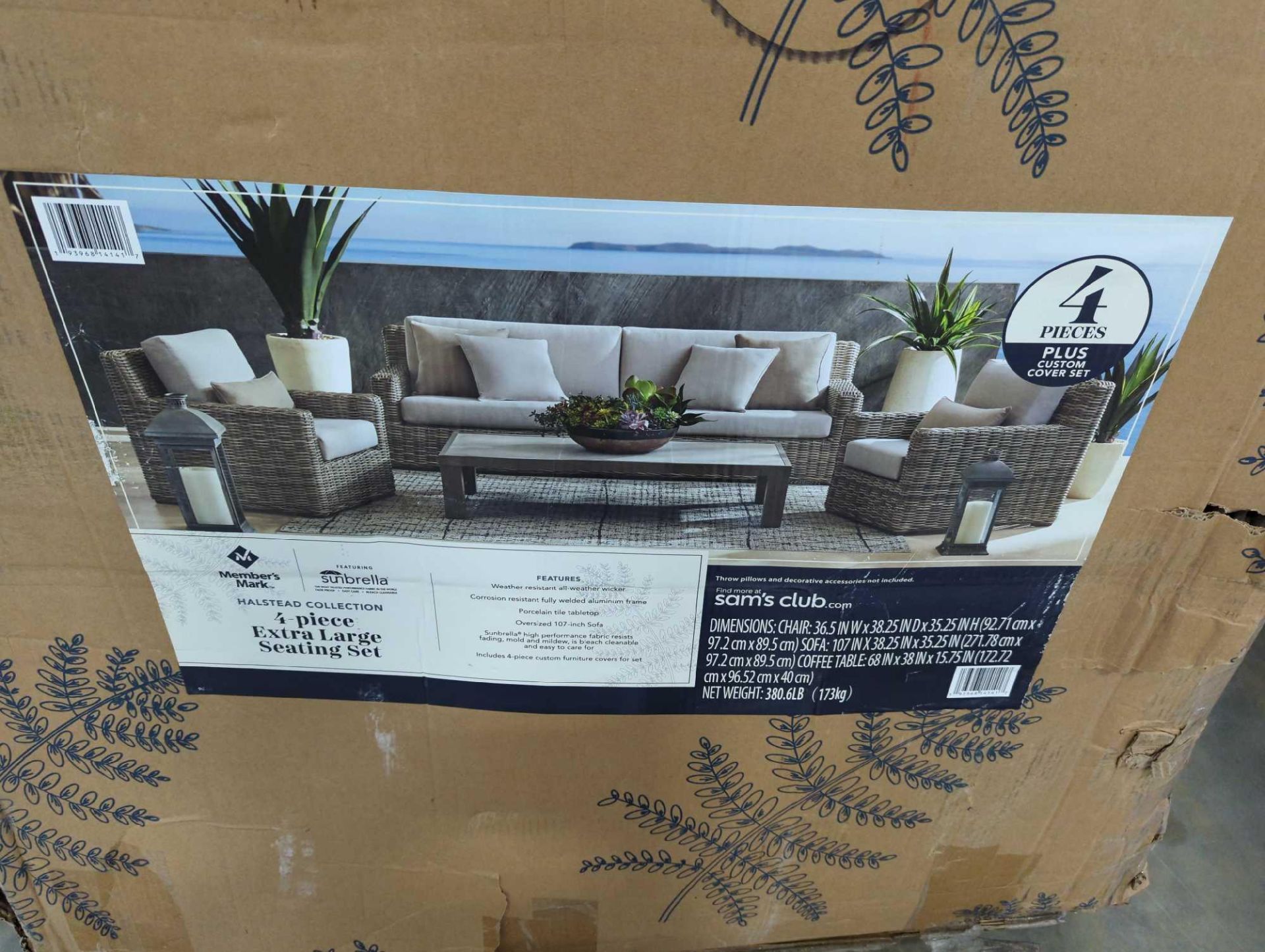 Outdoor Seating Set - Image 7 of 10