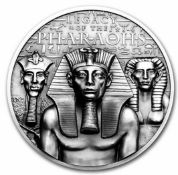 2022 3 Oz Silver Cook Islands Legacy Of The Pharaohs Antique Finsih