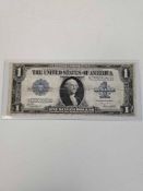 1923 Large $1 Silver Certificate horse blanket note