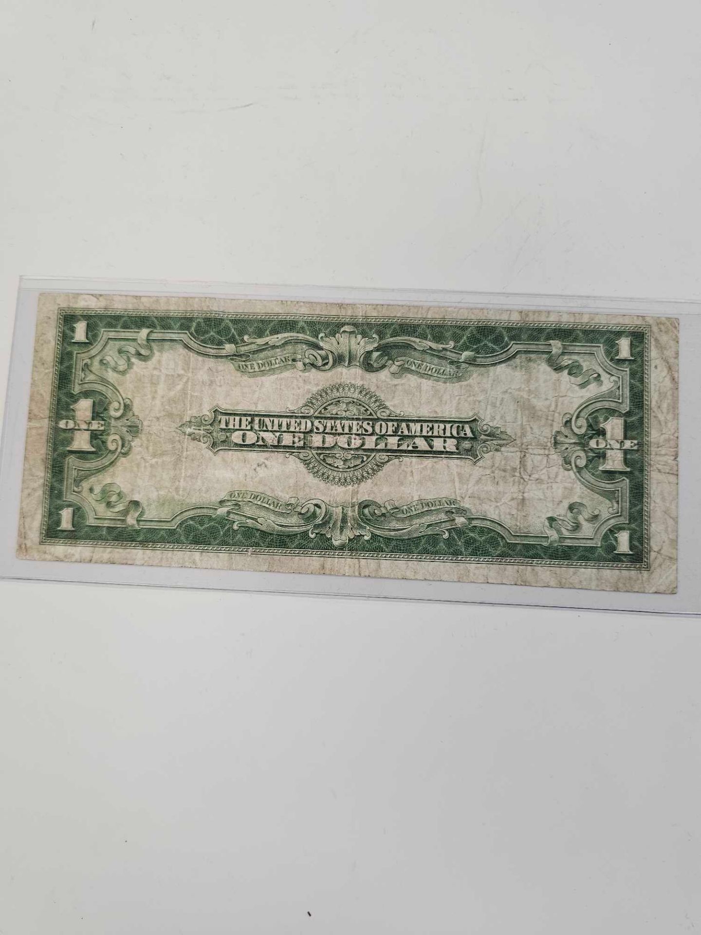 1923 Large $1 Silver Certificate horse blanket note - Image 2 of 5