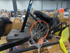 Pallet- Chair, Basketball hoop, Keter Shed, Shelving system
