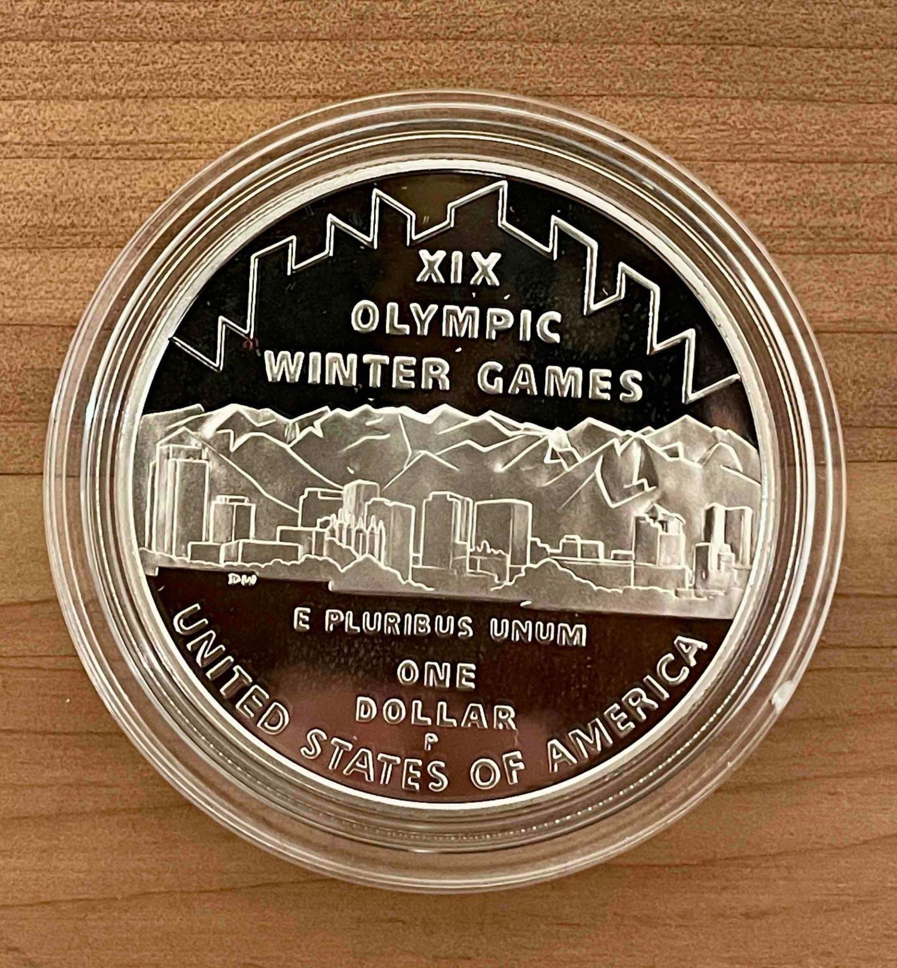 2002 W & P Salt Lake Olympic Winter Games Commemorative Two-Coin Set $5 Gold & $1 Silver Proofs - Image 6 of 11