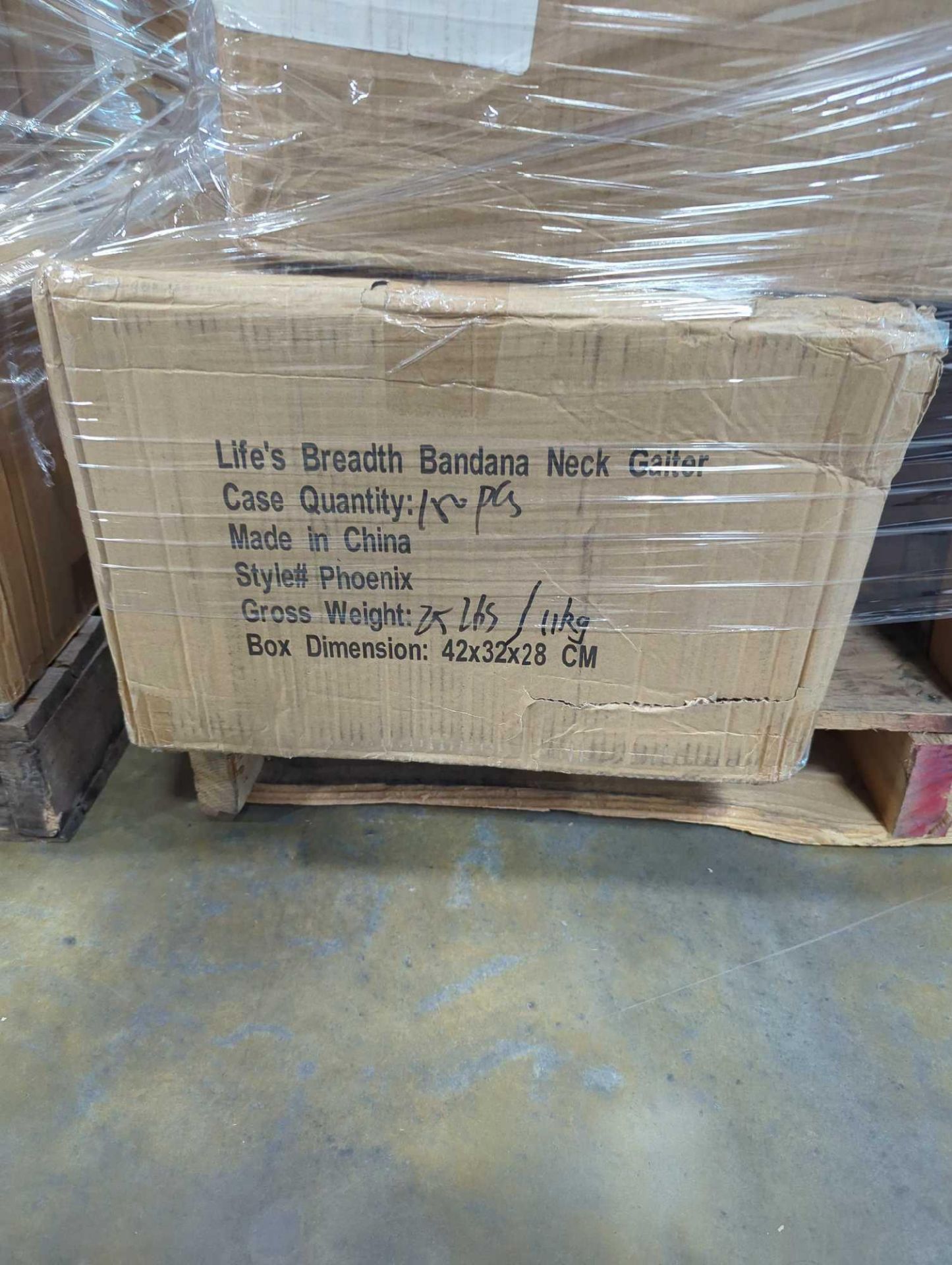 pallet of life's breadth neck gaiters and face masks - Image 8 of 8
