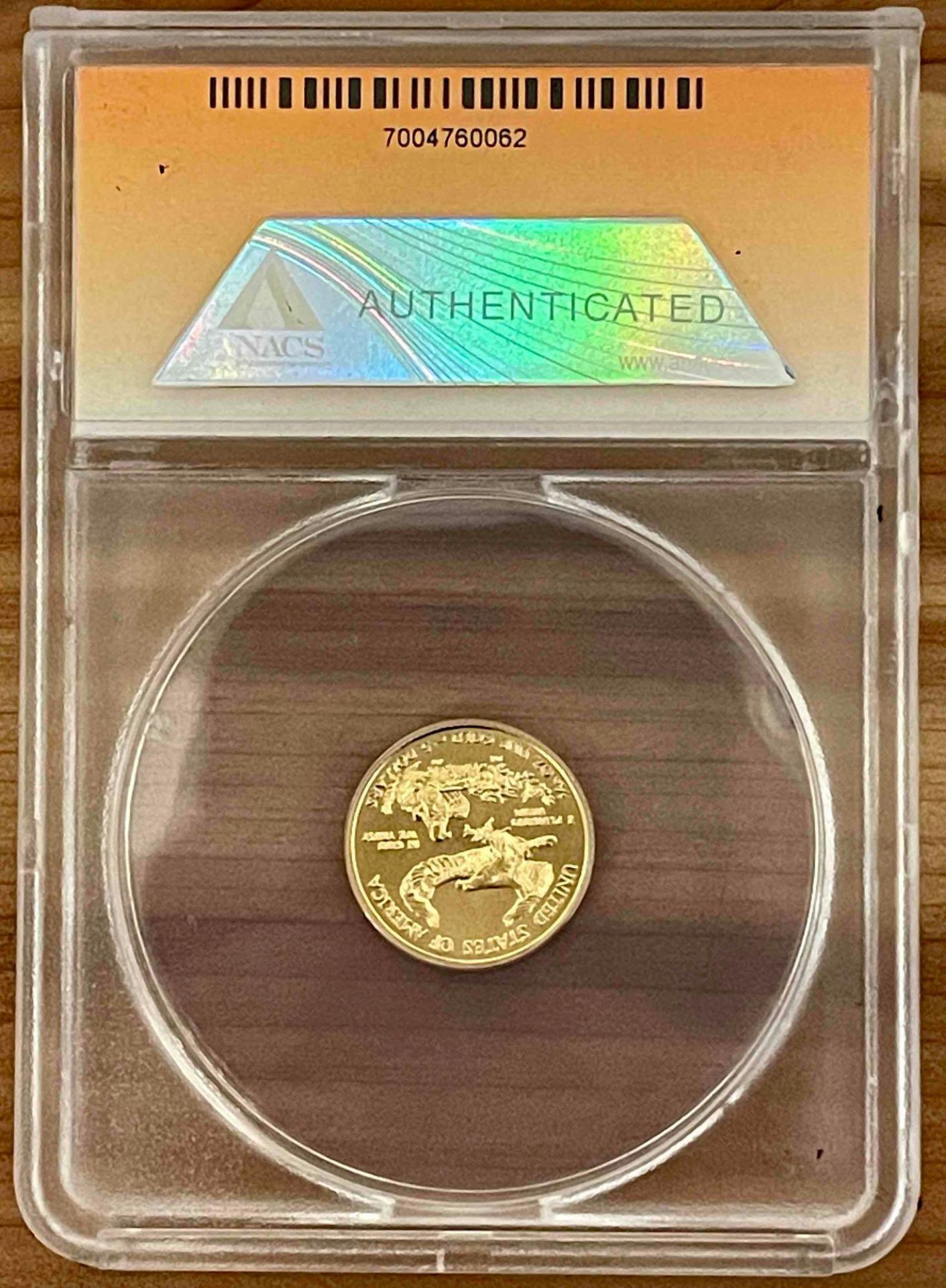 2012 $5 Gold Eagle First Strike MS70 First Day of Issue - Image 5 of 8
