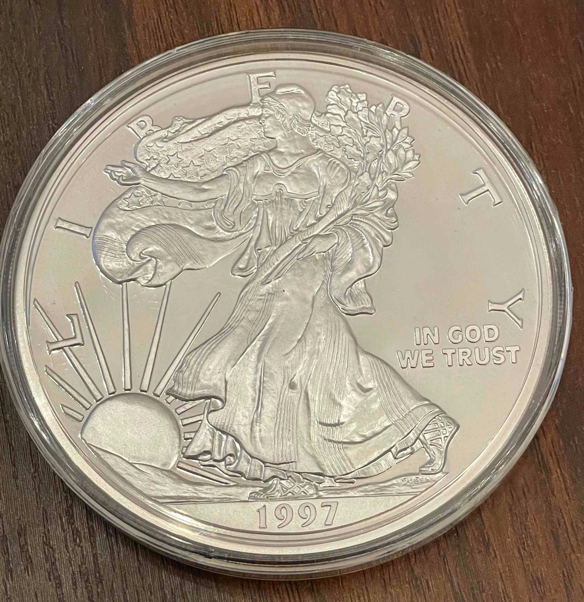 8 oz Giant Silver Eagle Proof Coin - Image 5 of 7