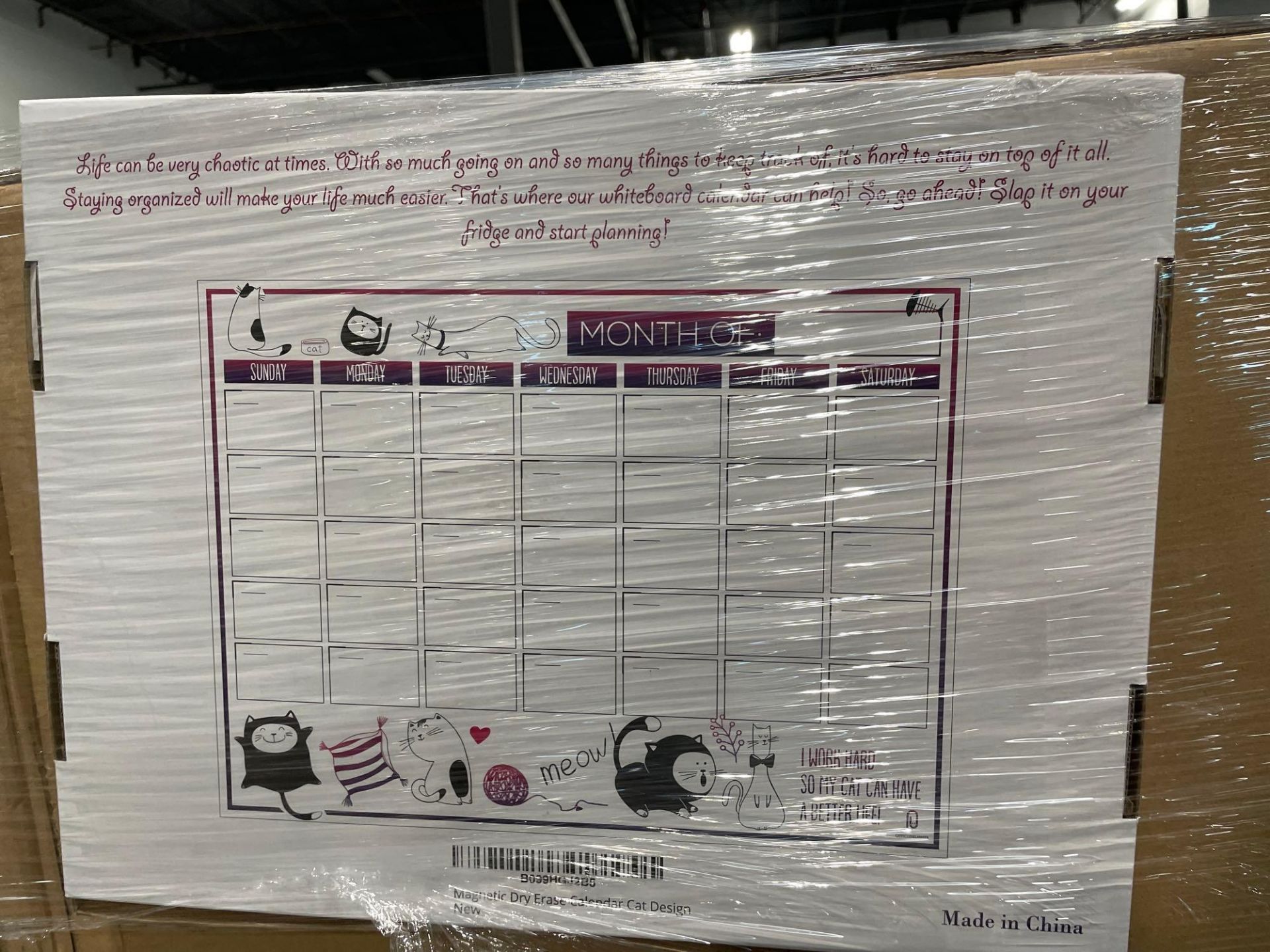 Dry Erase Calendars