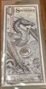 (1) Silverback Red Silver Dragon Pure Silver Limited Edition Collectible