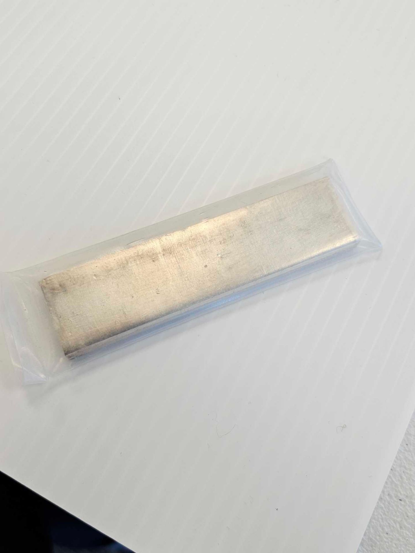 rare 5.69 oz vintage draper mint silver bar (kit Kat stick) - Image 4 of 4