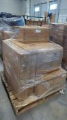 pallet of dining chairs and more